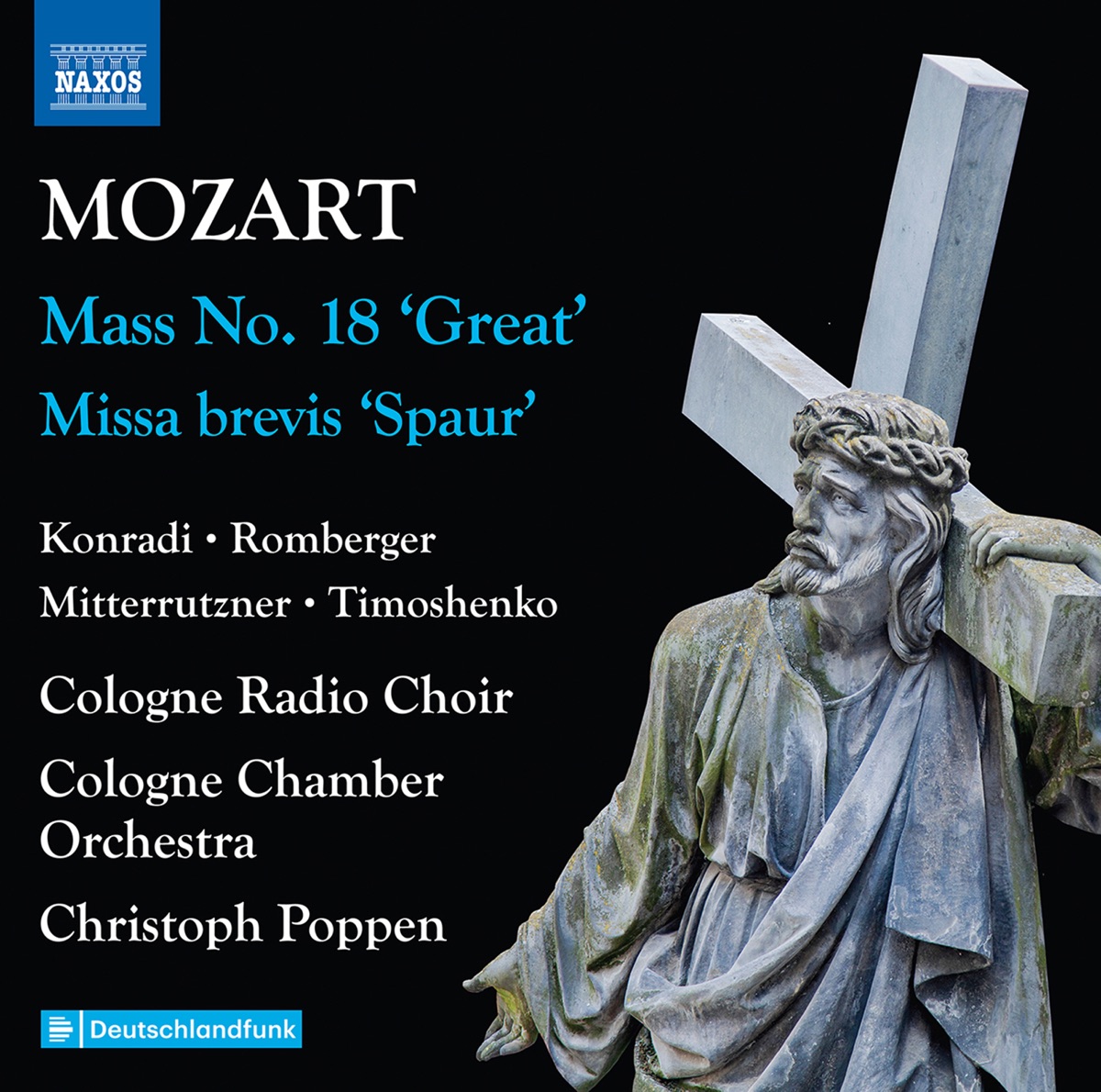Mozart: Complete Masses, Vol. 2 by WDR Rundfunkchor Köln, Kölner Kammerorchester & Christoph Poppen album cover