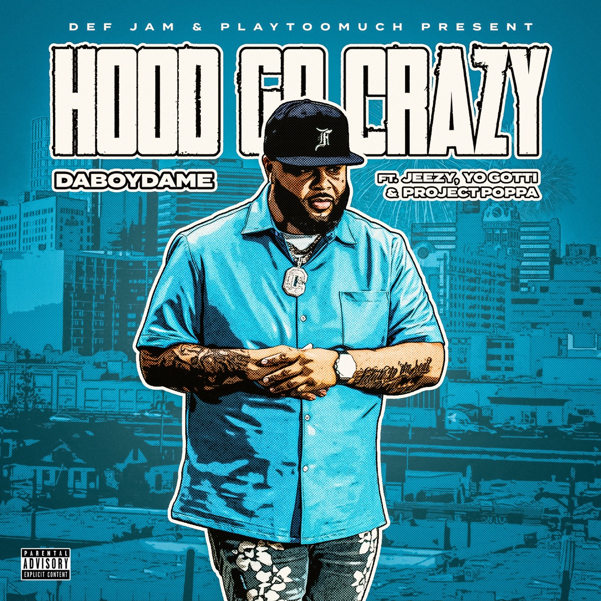 Hood Go Crazy (feat. Jeezy, Yo Gotti & Project Poppa) - Single by DaBoyDame album cover