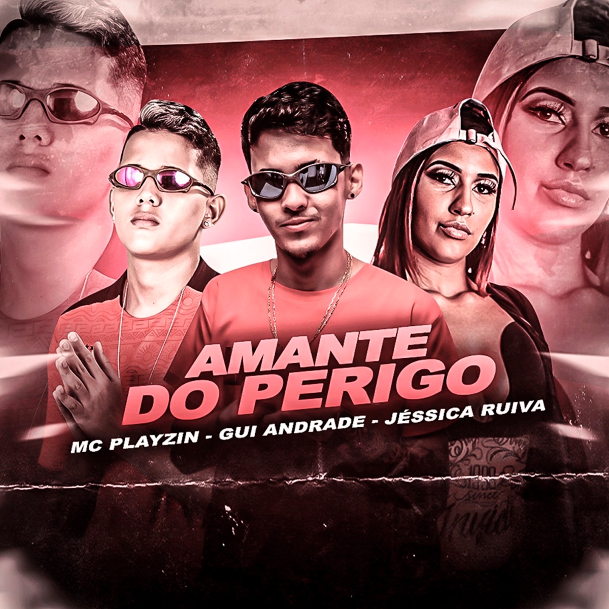 Amante do Perigo (feat. Gui Andrade) - Single by Mc Playzin & Jéssica Ruiva album cover