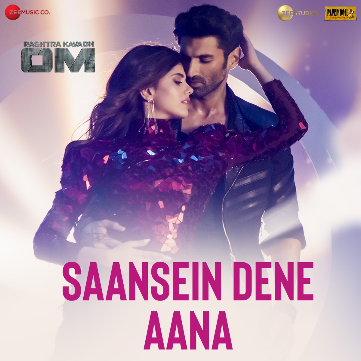 Saansein Dene Aana (From "Om - Rashtra Kavach") - Single by Raj Barman, Palak Muchhal & Chirantan Bhatt album cover