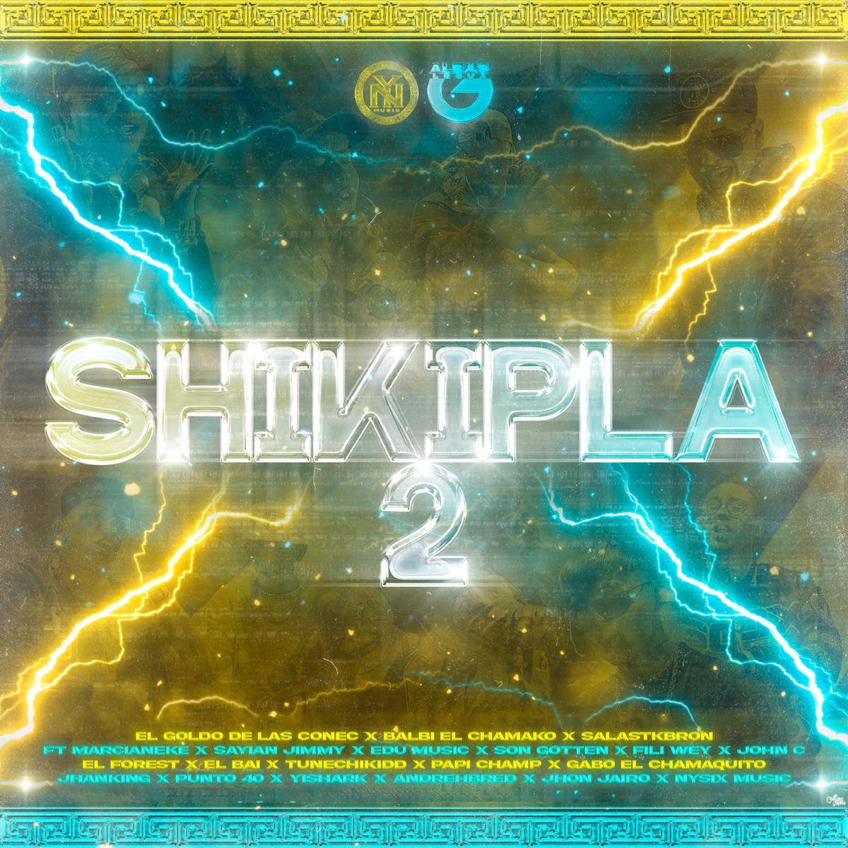 Shikipla 2 (feat. Marcianeke, Gabo El Chamaquito, Tunechikidd, El Bai, Sayian Jimmy, Edu Music, Son Gotten, Nysix Music, Fili Wey, John C, Forest, Papichamp, Jhanking, Punto40, Gino Mella, Andrehbred, Yishark & Jhon Jairo) - EP by Balbi el Chamako, El Goldo De Las Conec & Salastkbron album cover