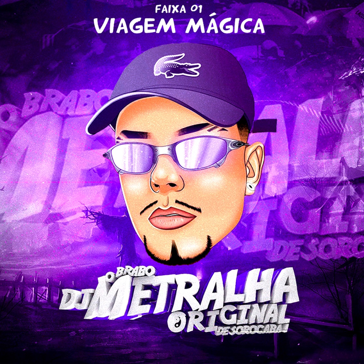 VIAGEM MÁGICA - Single by DJ Metralha Original album cover