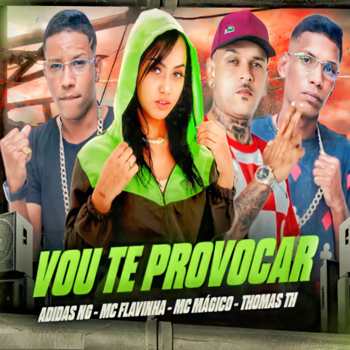 Vou Te Provocar (feat. Mc Flavinha) - Single by MC Magico, MC Adidas NG & Mc thomas th album cover