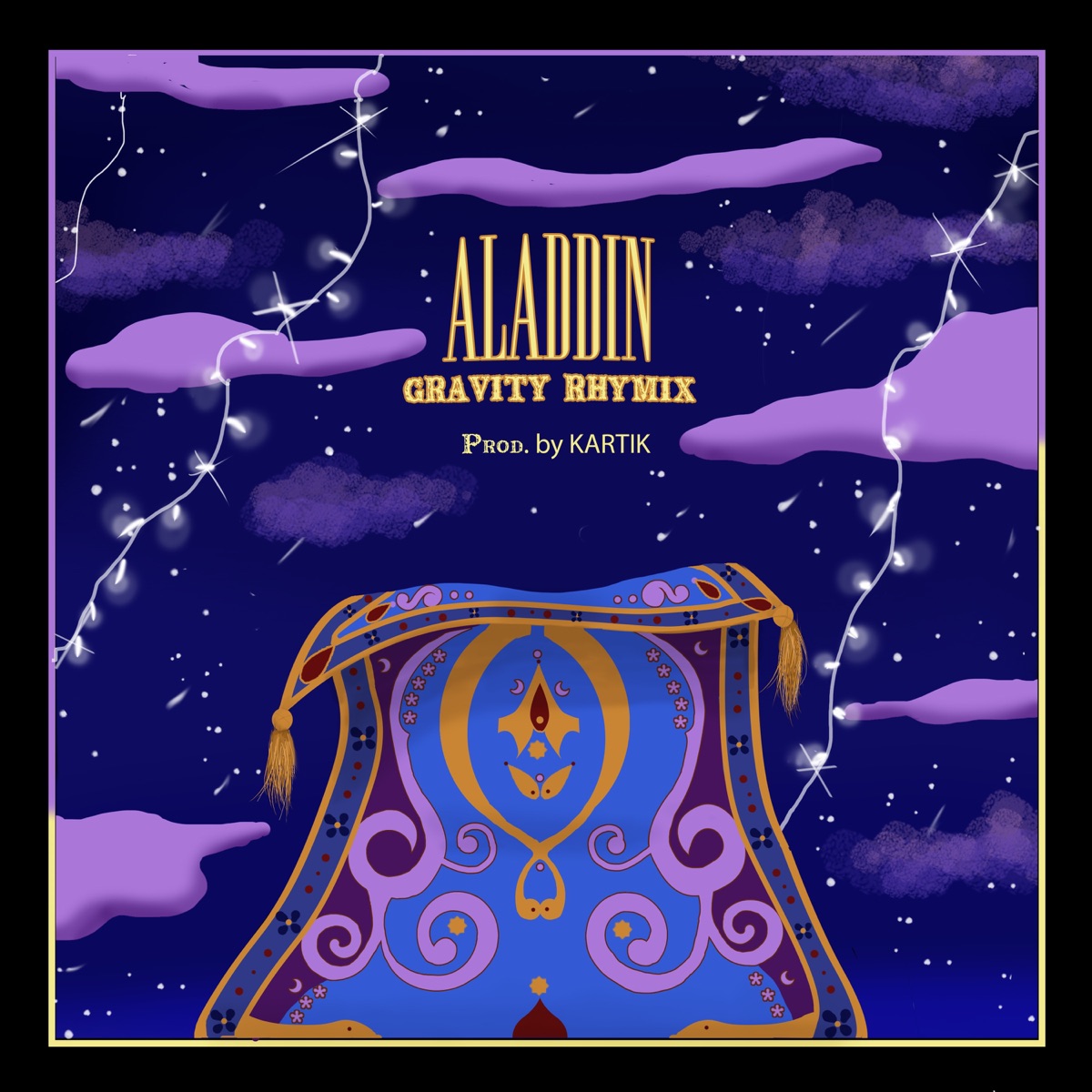 Aladdin (feat. Rhymix & Gravity) - Single by Lokal Gang album cover