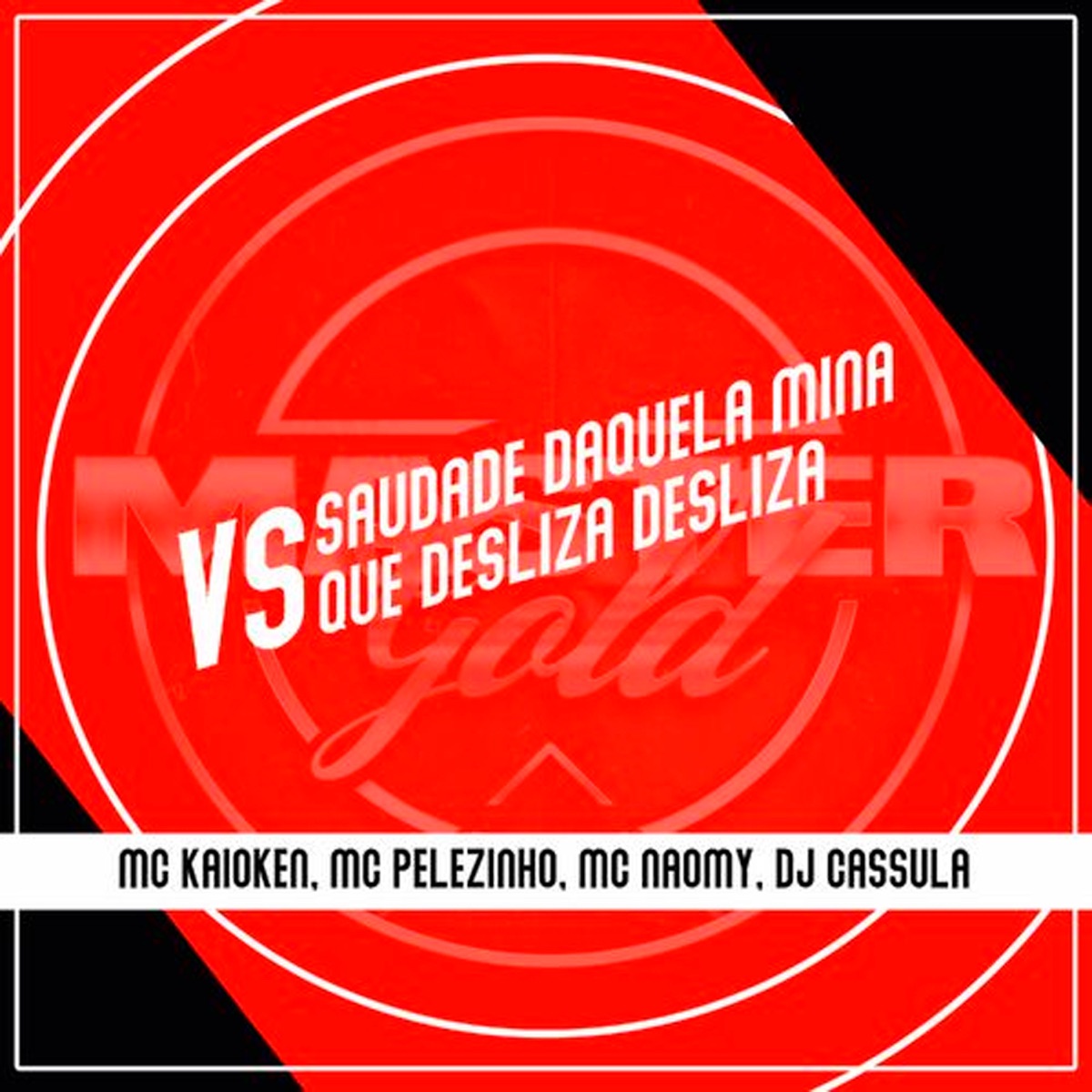 Saudade Daquela Mina Vs Que Desliza Desliza - Single by Mc Naomy, Mc Pelezinho & MC Kaioken album cover