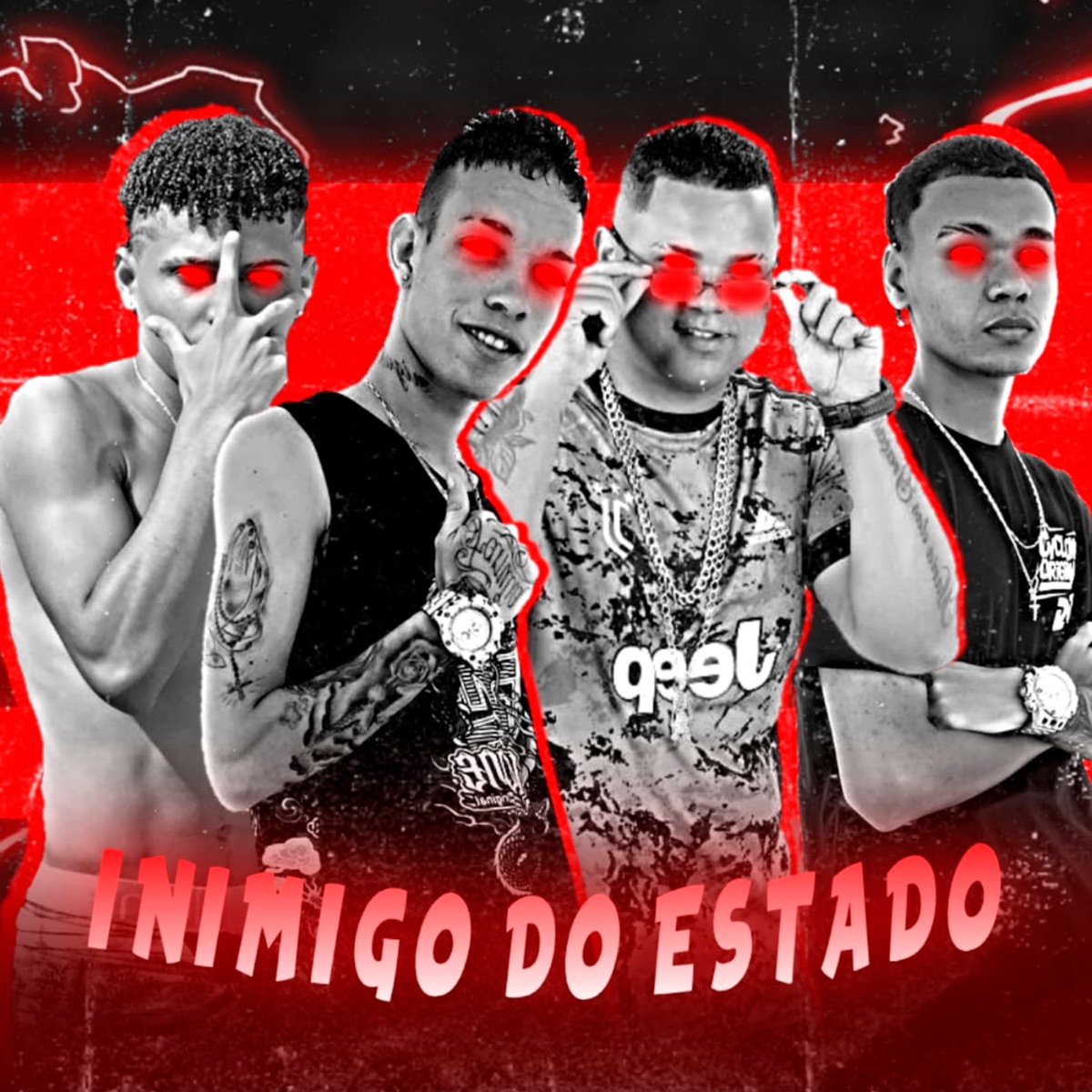 Inimigo do Estado (feat. Eo Hugo) - Single by Bola CH, COLOMBIA DA ZS & Galego Da ZN album cover