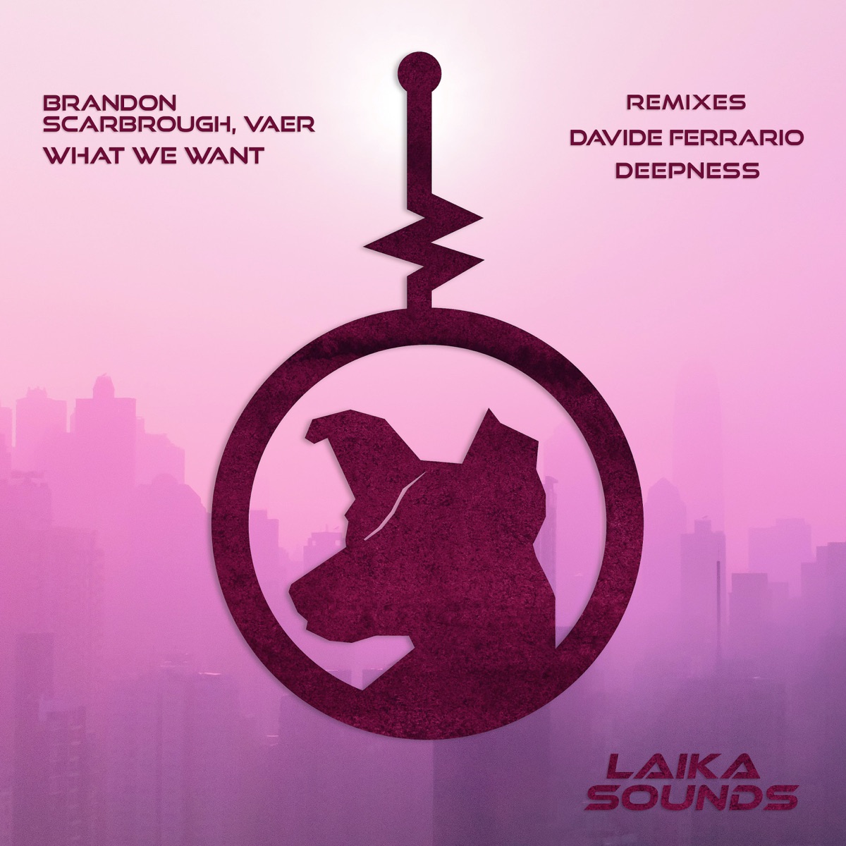What We Want - Single by Brandon Scarbrough, Deepness & Davide Ferrario album cover