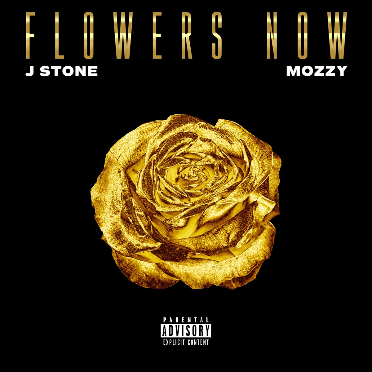 Flowers Now - Single (feat. Mozzy) - Single by J. Stone album cover artwork