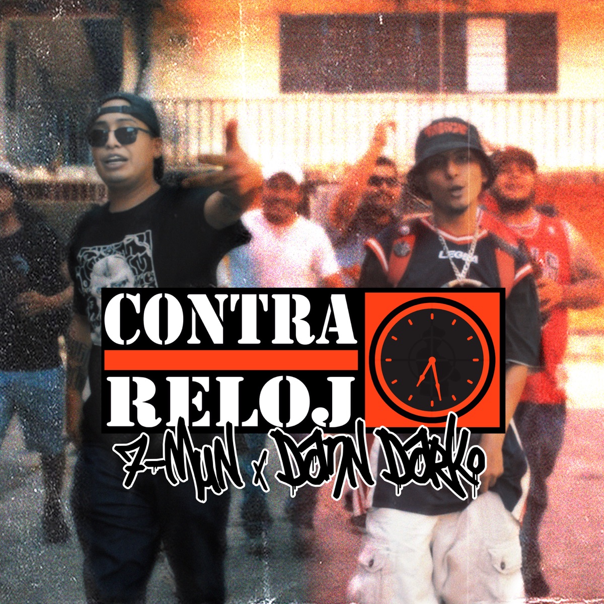 Contra Reloj (feat. 7 Mun) - Single by Dann Darko album cover