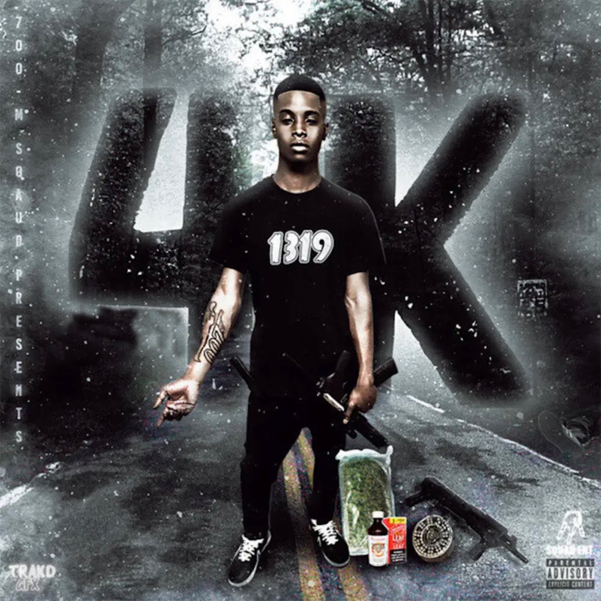 4k by Lil Double 0 album cover artwork