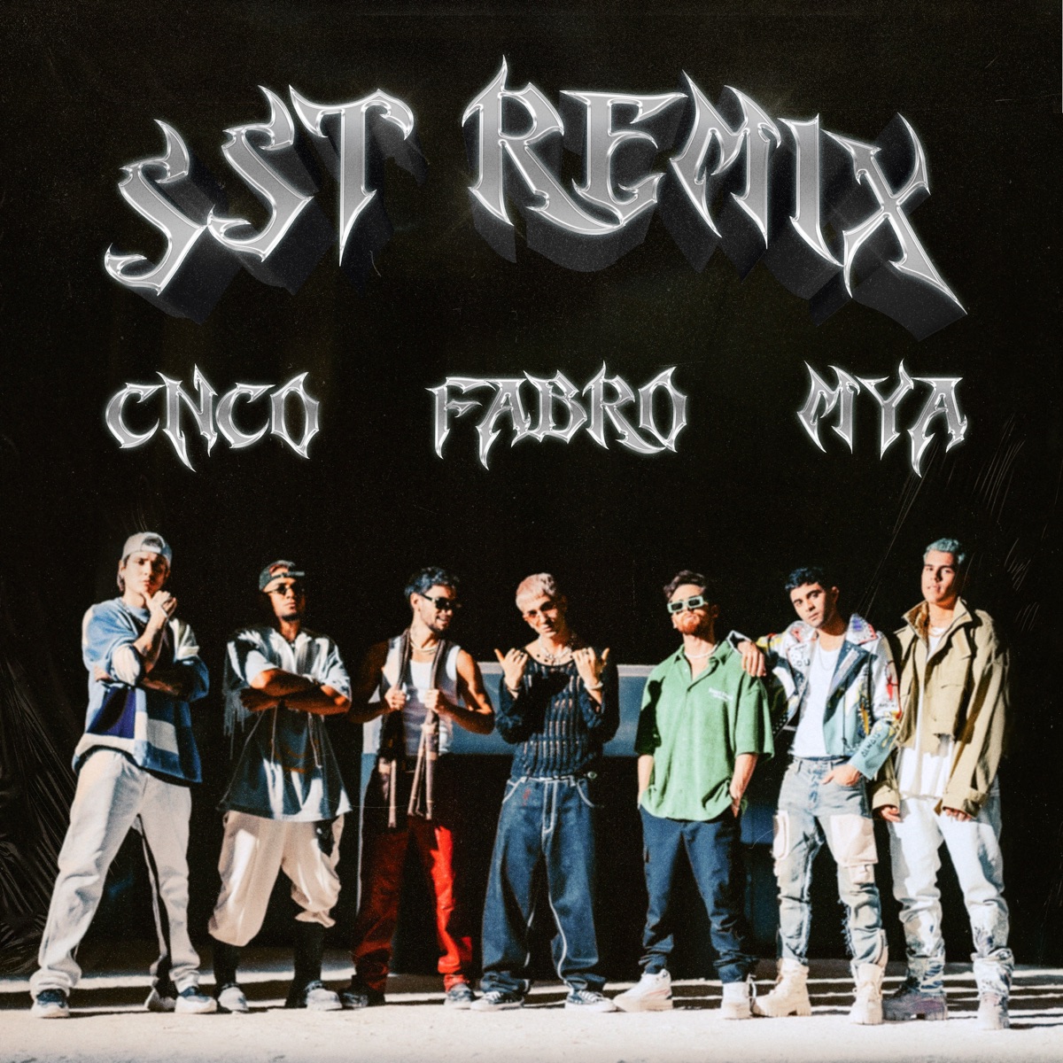 Suelta, Sola y Tranquila (REMIX) - Single by Fabro, CNCO & MYA album cover