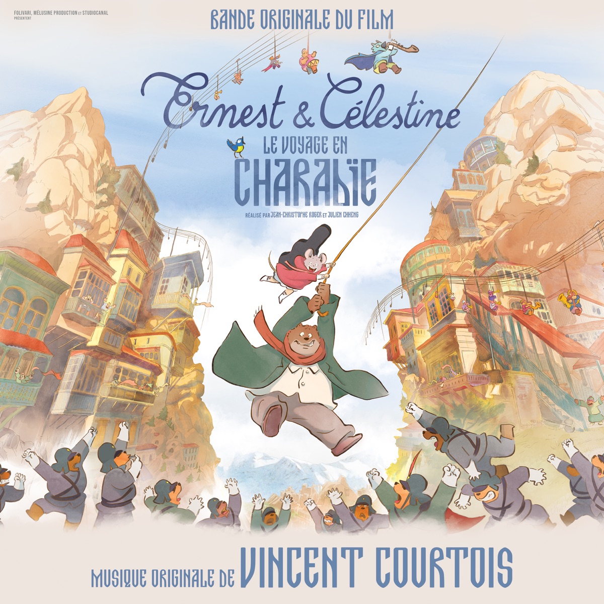 Ernest et Célestine : le voyage en Charabie (Bande originale du film) by Vincent Courtois album cover