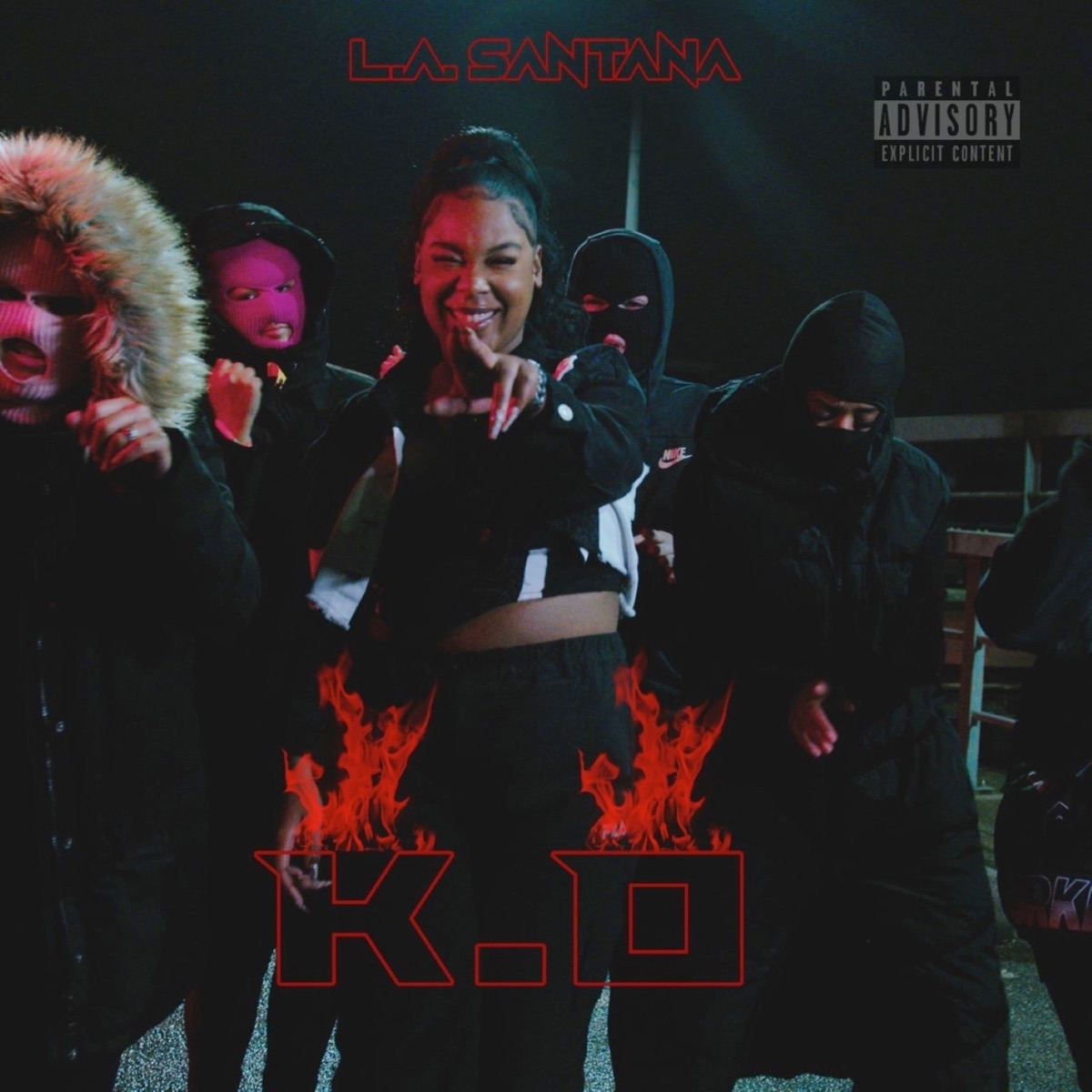 K.O - Single by L.A Santana album cover