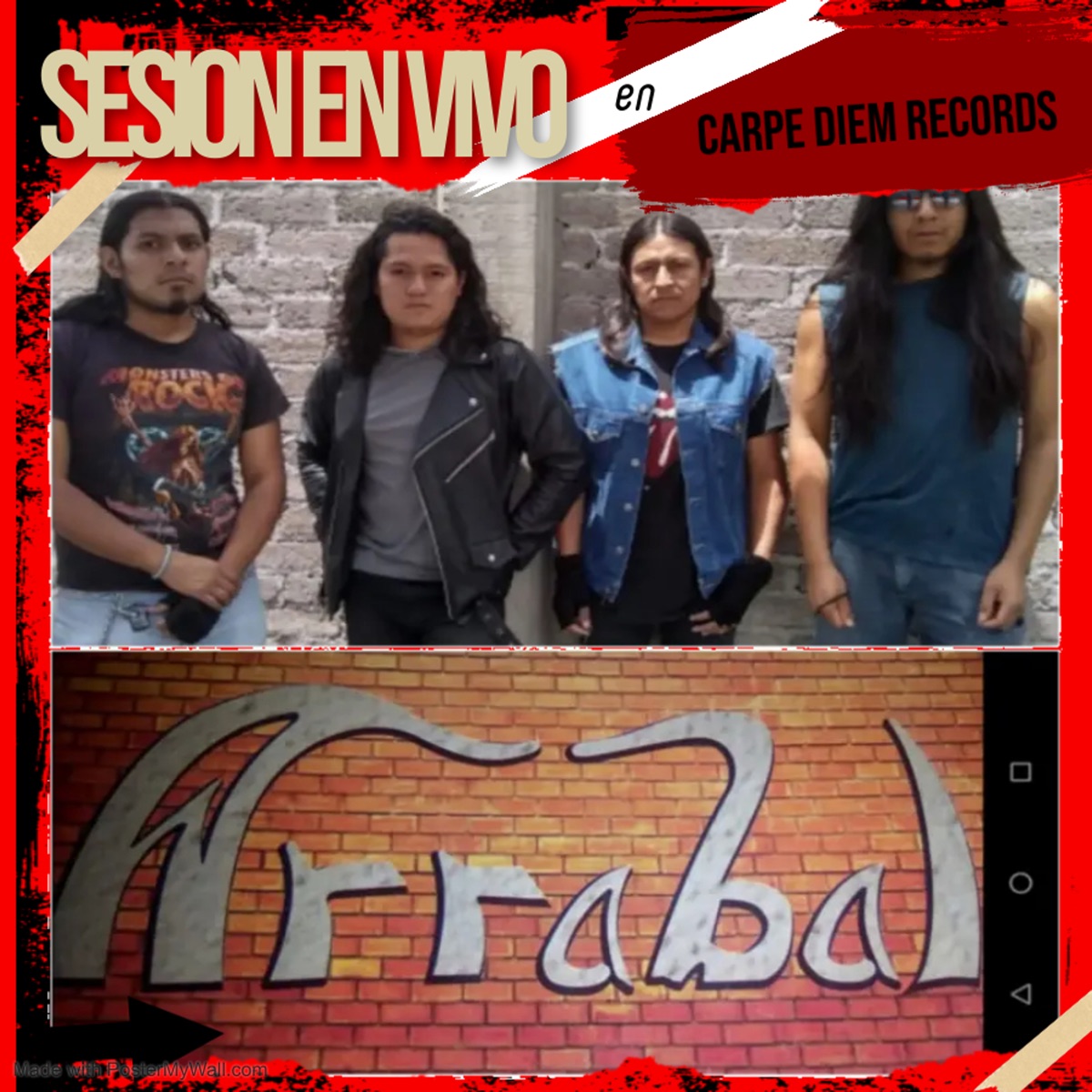 Sesión en Vivo En - EP by Arrabal album cover