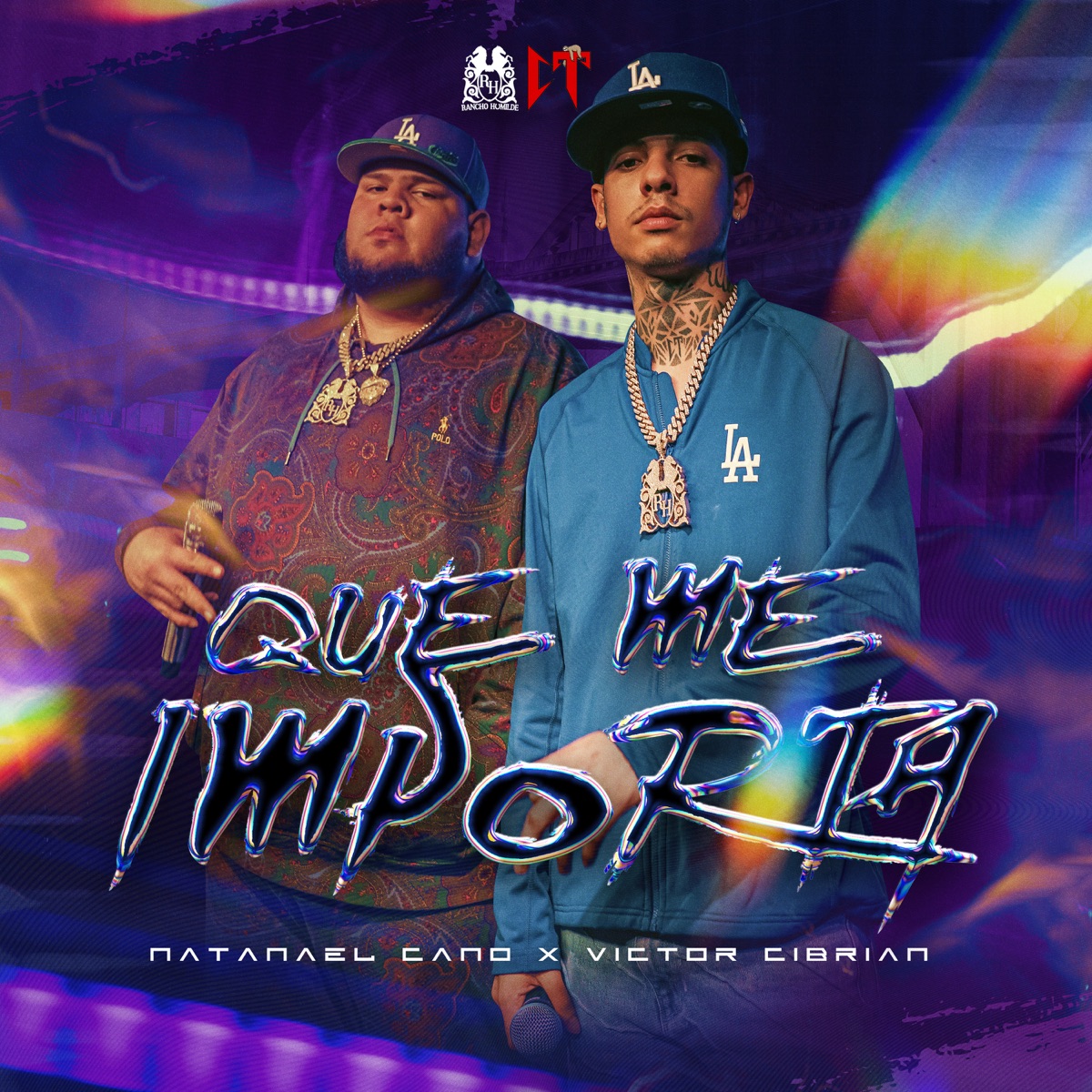 Que Me Importa - Single by Natanael Cano & Victor Cibrian album cover