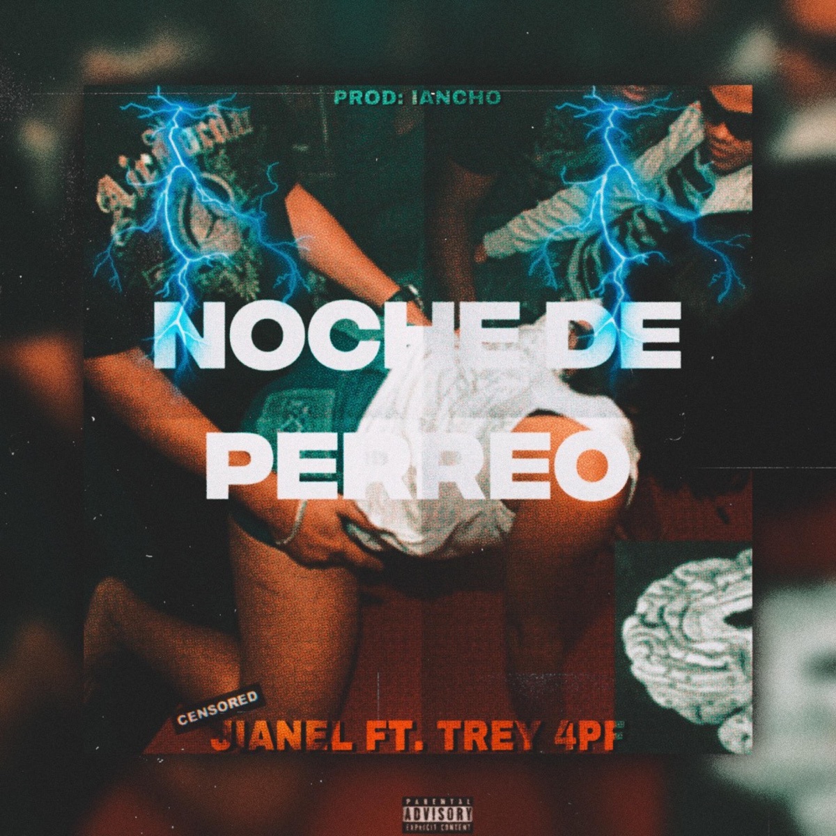Noche de perreo - Single by Jianel album cover