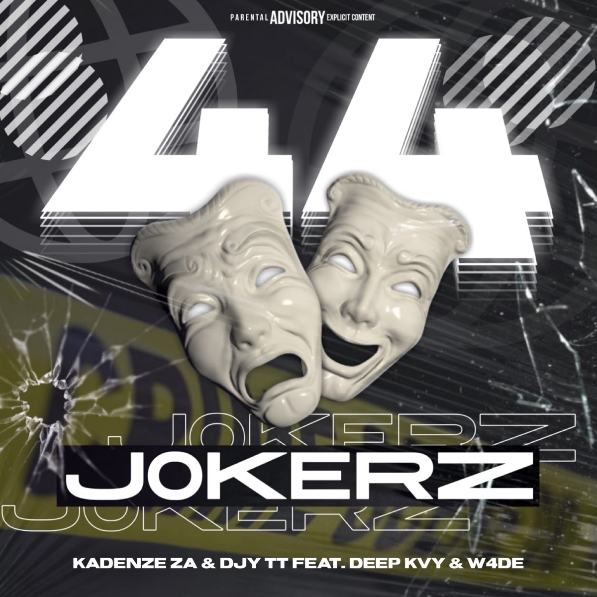 44 Jokerz (feat. W4DE & Deep Kvy) - Single by Kadenze ZA & Djy TT album cover