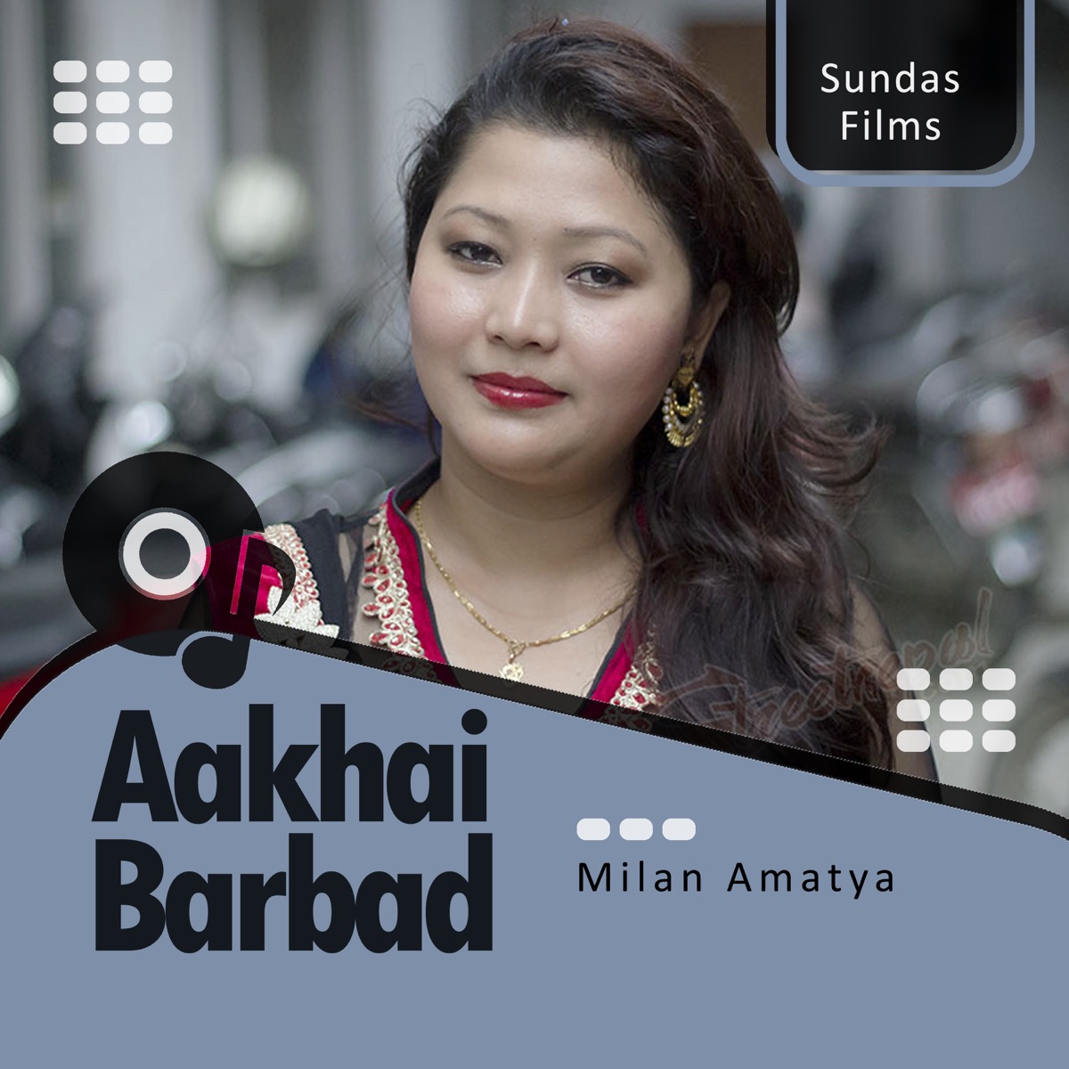Aakhai Barbad - Single by Milan Amatya album cover
