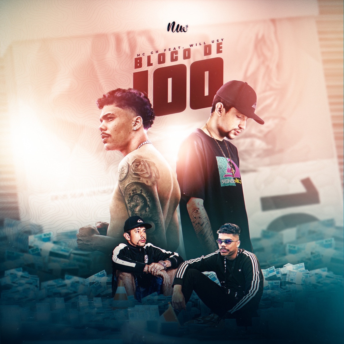 Bloco de 100 (feat. Will Usy) - Single by Gh album cover