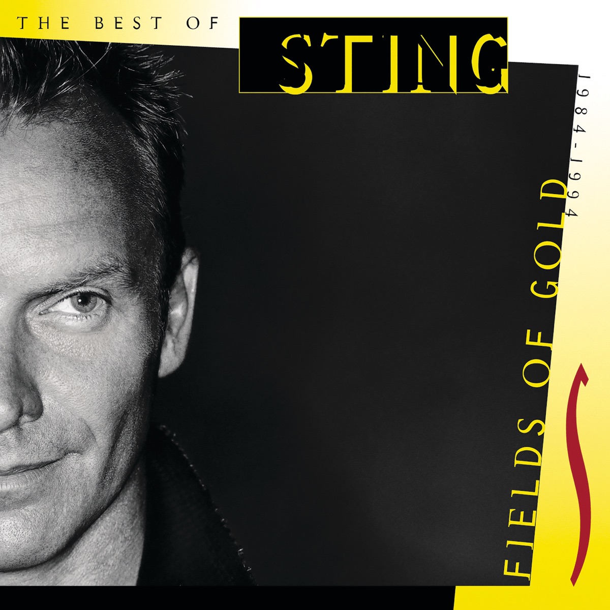 Fields of Gold: The Best of Sting 1984-1994 by Sting album cover