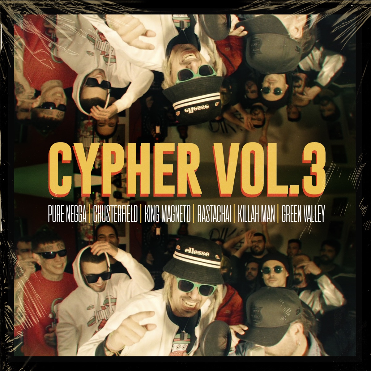 Cypher #3 (Reggae Cypher) [feat. Rastachai, Killah Man & King Magneto] - Single by Pure Negga, Chusterfield & Green Valley album cover