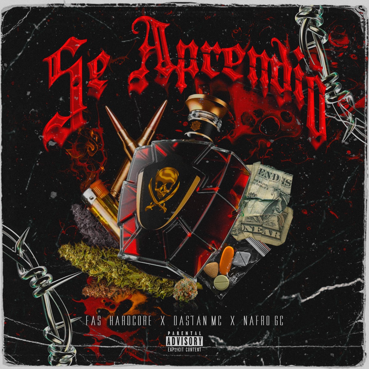 Se Aprendió - Single by Fas HardCore, Dastan Mc & Nafro Gc album cover