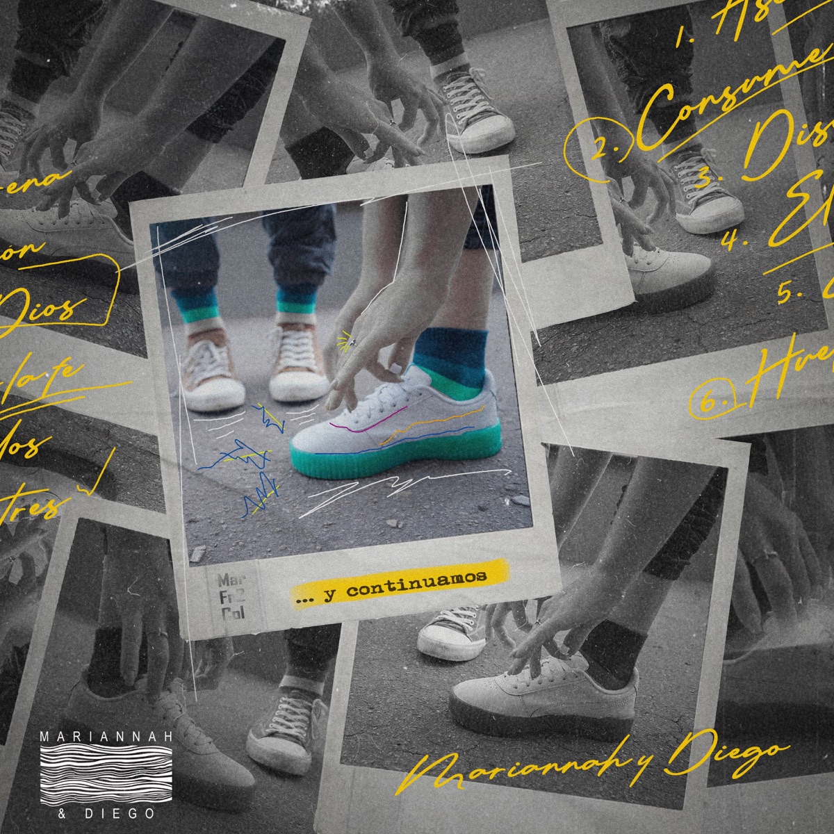 ...y Continuamos by Mariannah y Diego album cover