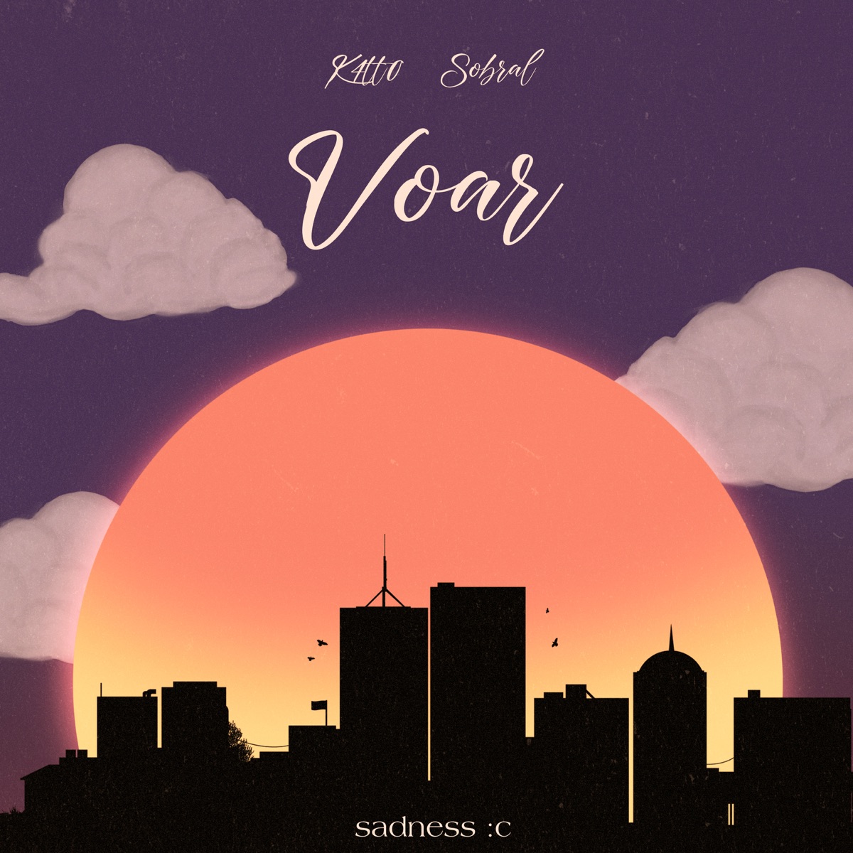 Voar - Single by Sadness :c, K4tt0 & Sobral album cover