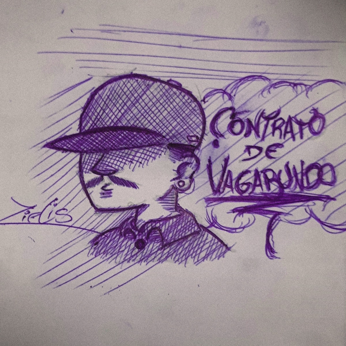 Contrato de Vagabundo - Single by Zielis album cover