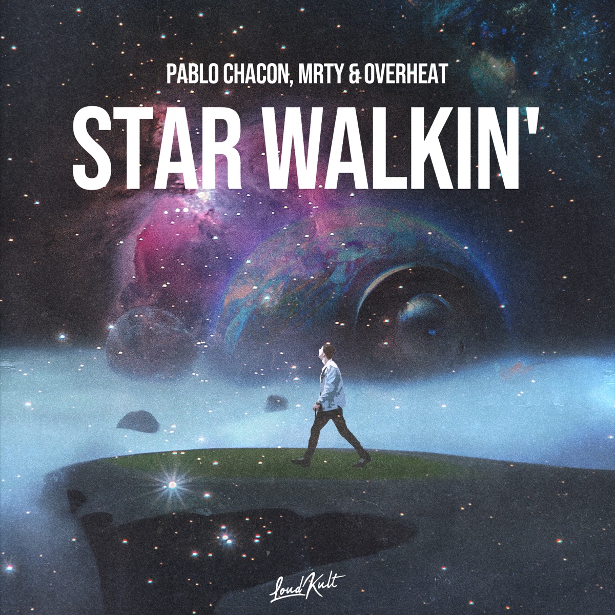 STAR WALKIN' - Single by Pablo Chacon, MRTY & OVERHEAT album cover
