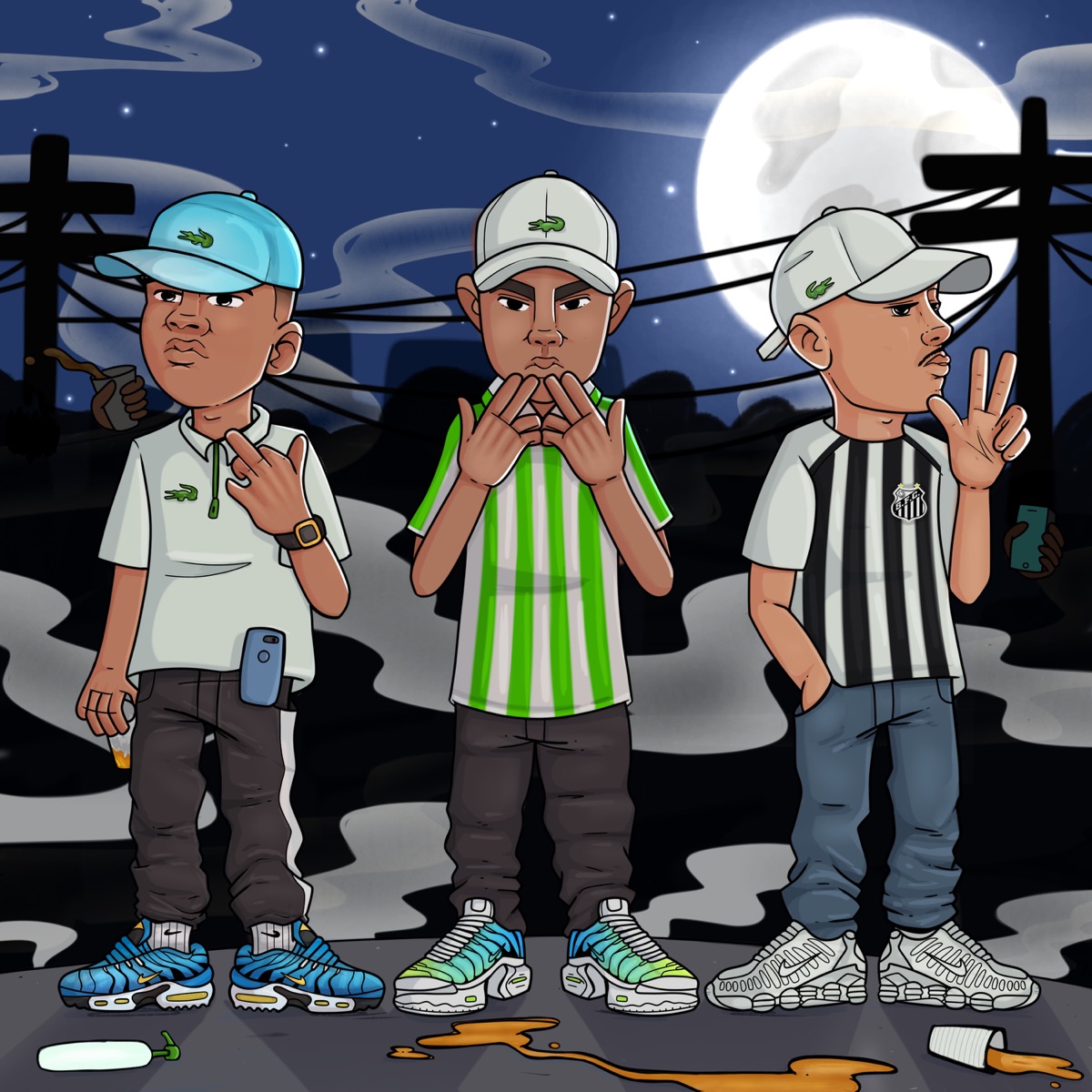 Lan Freestyle (feat. Tyre, Sheik & Jordan Crowther) - Single by GK Squad album cover