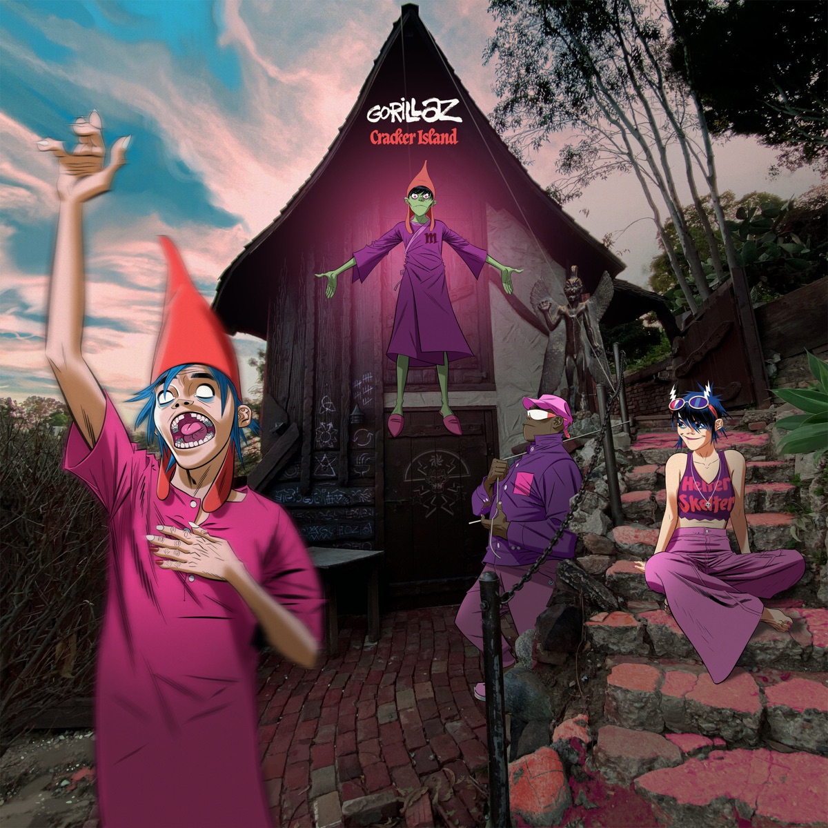 Cracker Island by Gorillaz album cover