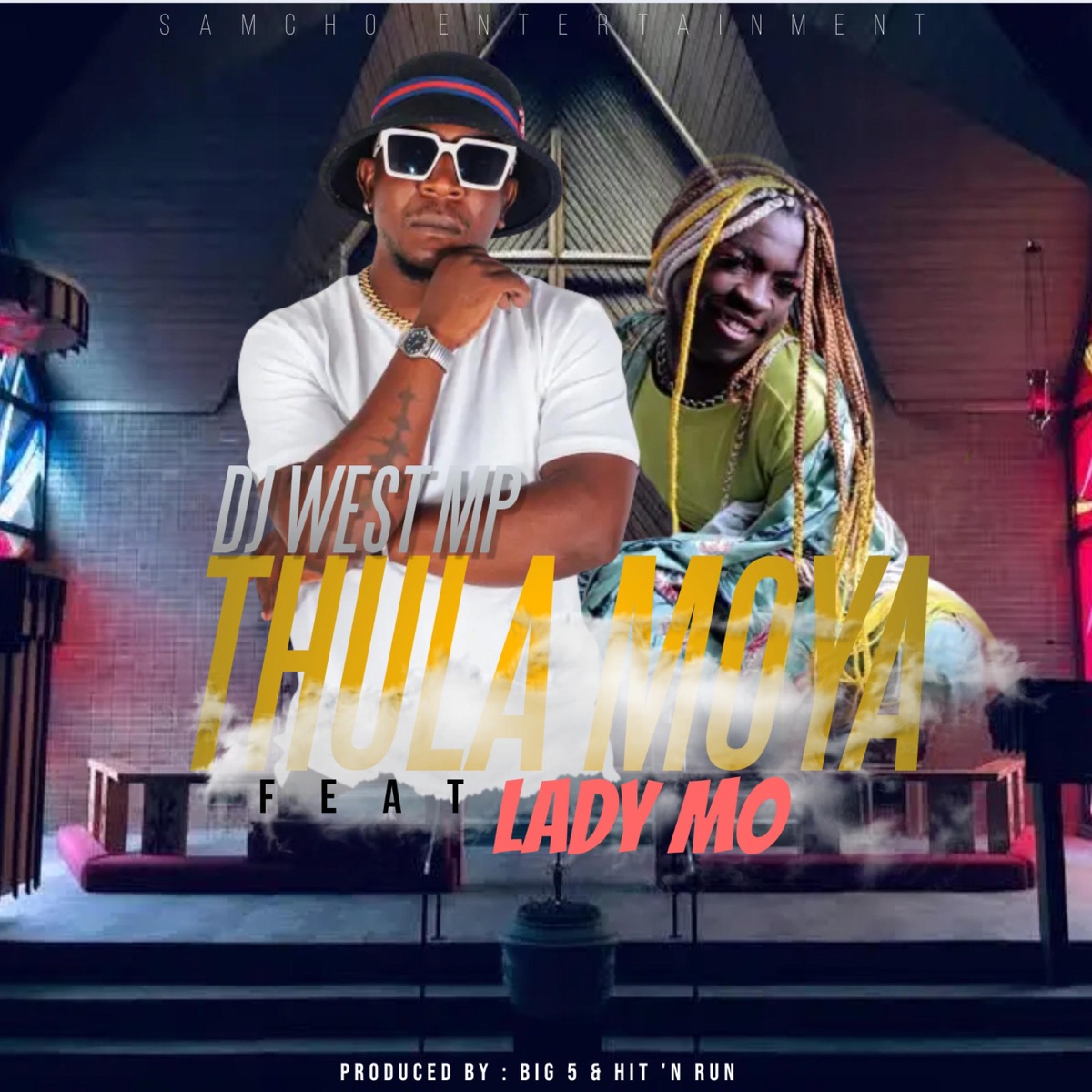 Thula Moya (feat. Lady Mo) - Single by Dj west album cover