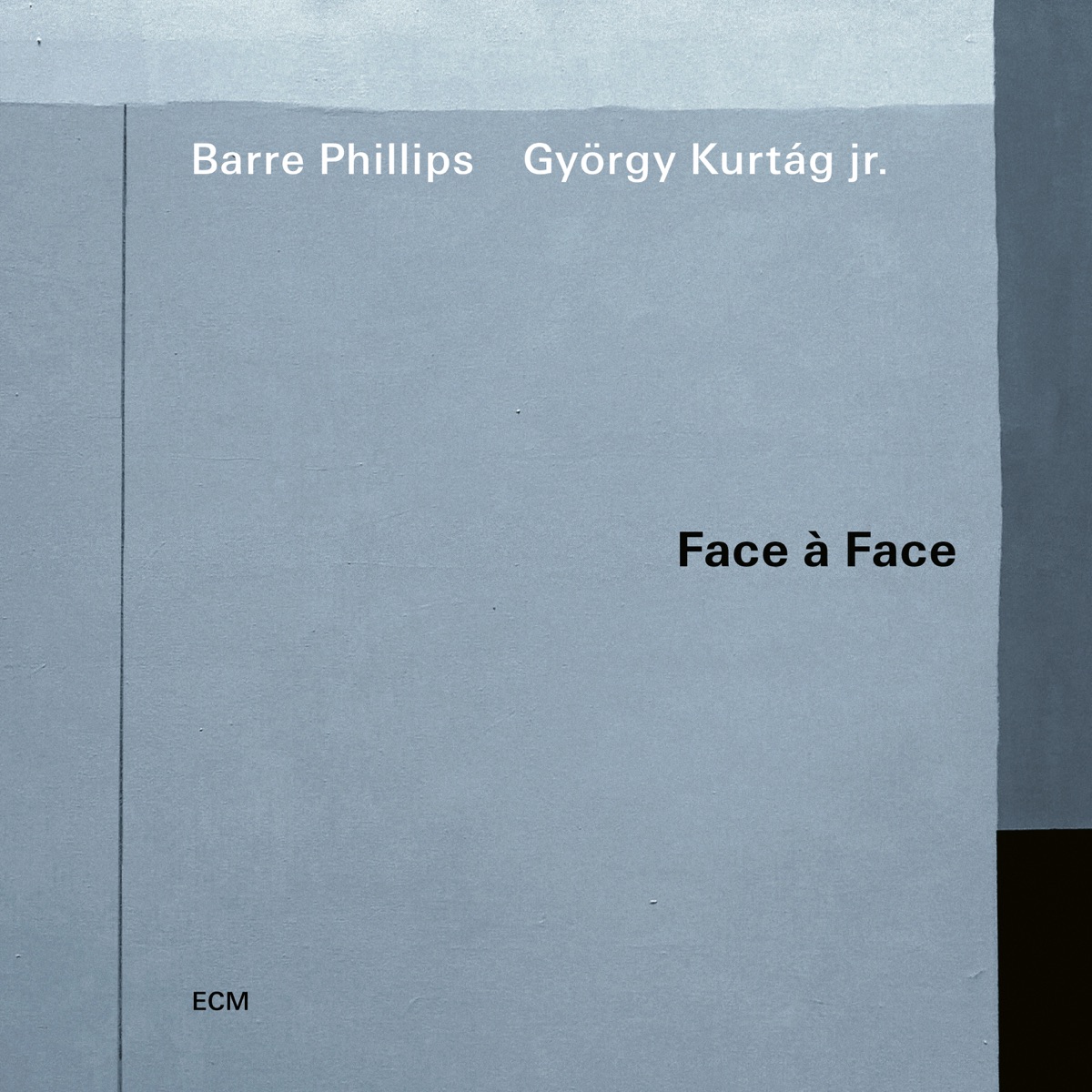 Face à Face by Barre Phillips & György Kurtág Jr. album cover