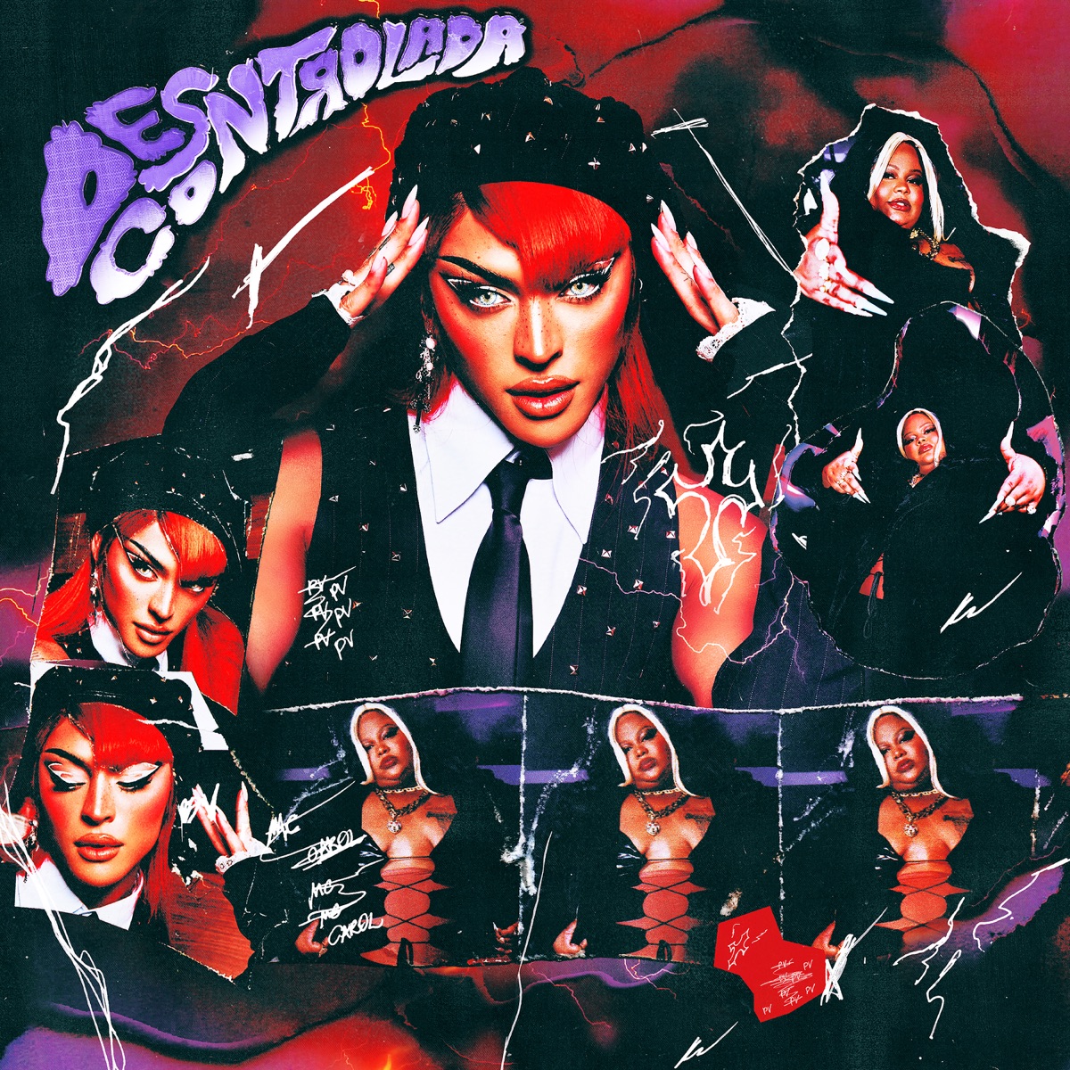 Descontrolada - Single by Pabllo Vittar & MC Carol album cover