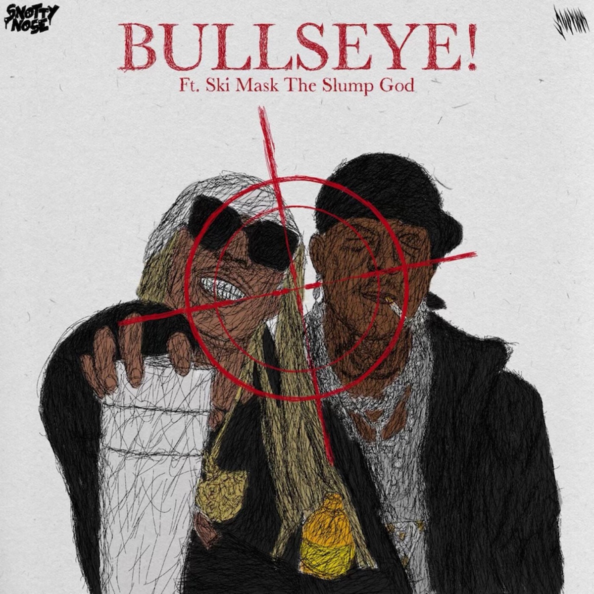 BULLSEYE! (feat. Ski Mask the Slump God) - Single by Chris King album cover