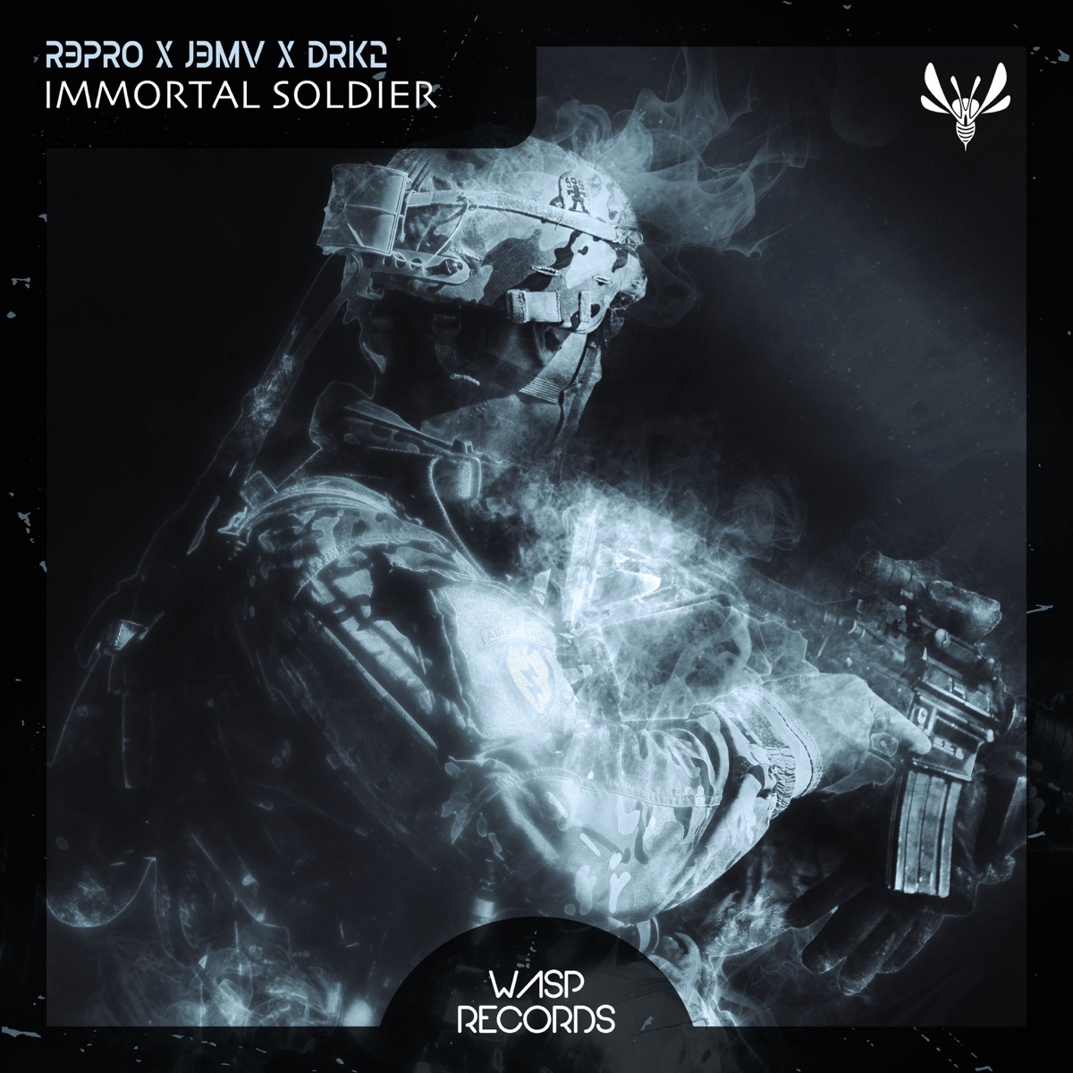 Immortal Soldier - Single by R3PRO, J3MV & DRK2 album cover