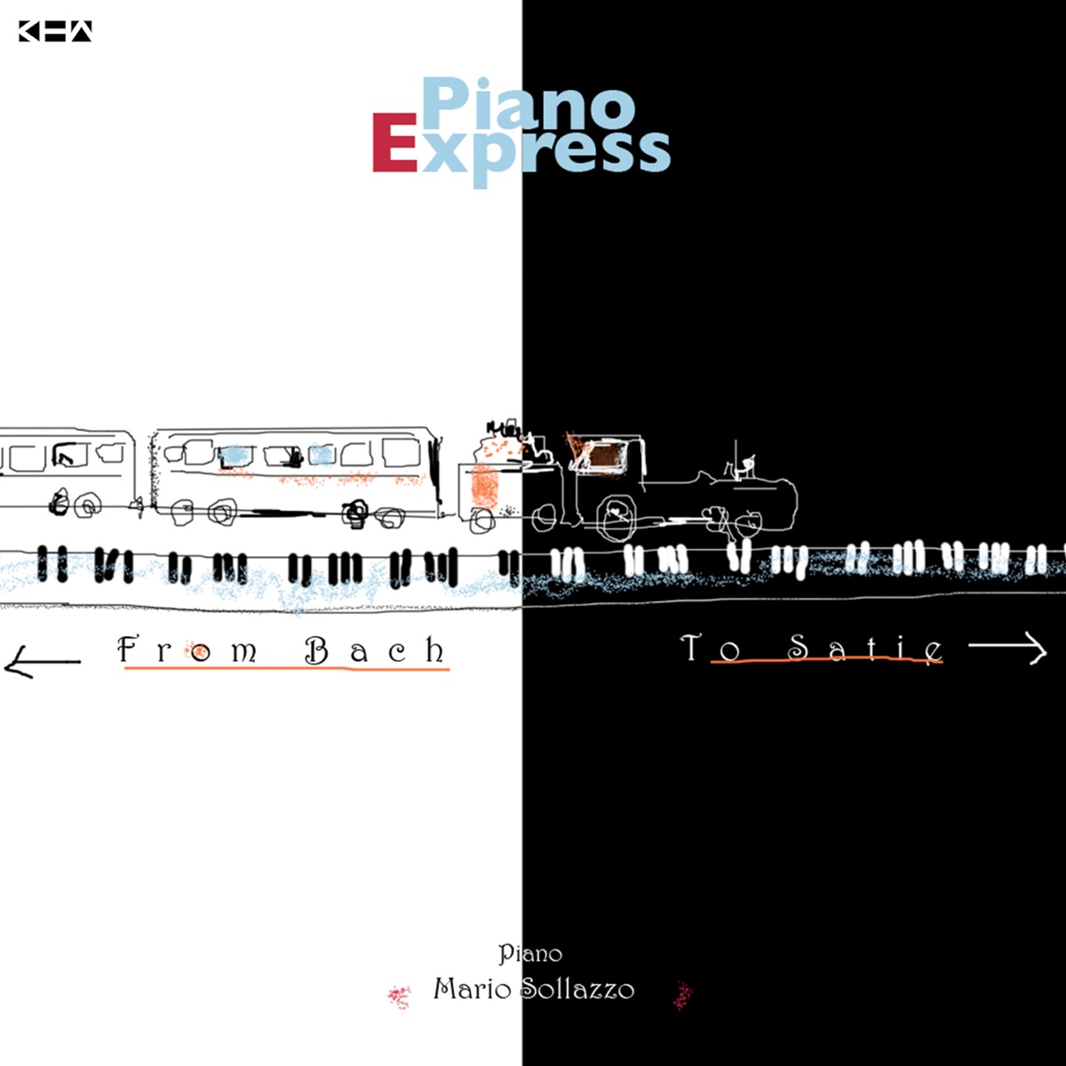 Piano Express - From Bach to Satie by Mario Sollazzo album cover