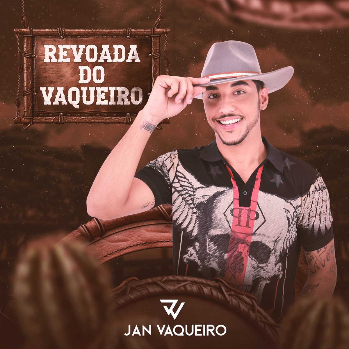 Revoada do Vaqueiro - Single by Jan Vaqueiro album cover