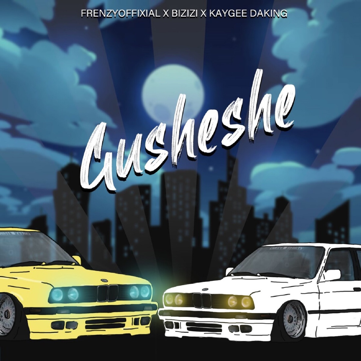 Gusheshe - Single by Frenzyoffixial, Bizizi & KayGee DaKing album cover