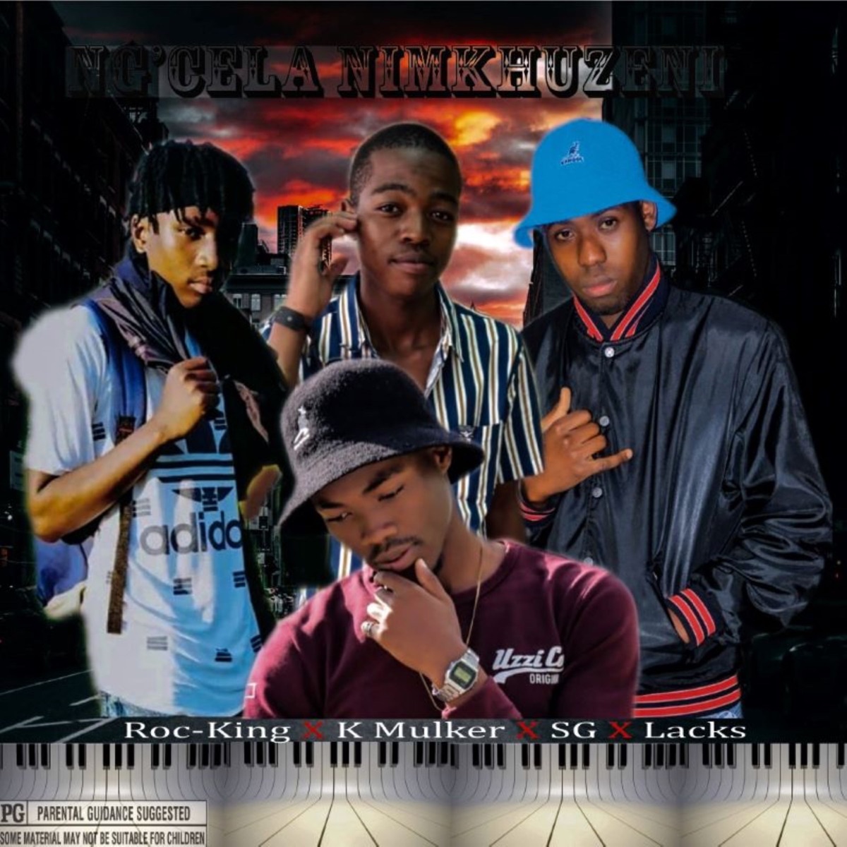 Ngicela Nimkhuzeni - Single by Roc- king album cover