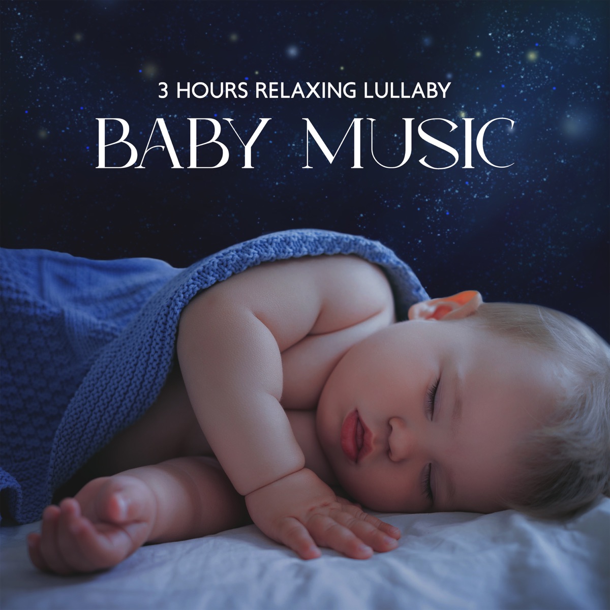 3 Hours Relaxing Lullaby Baby Music: Deep Sleep, Soothing Mood & Instrumental Piano, Guitar, Music Box, Hang Drum, Celeste Music by Baby Lullaby Academy & Sofia White album cover artwork