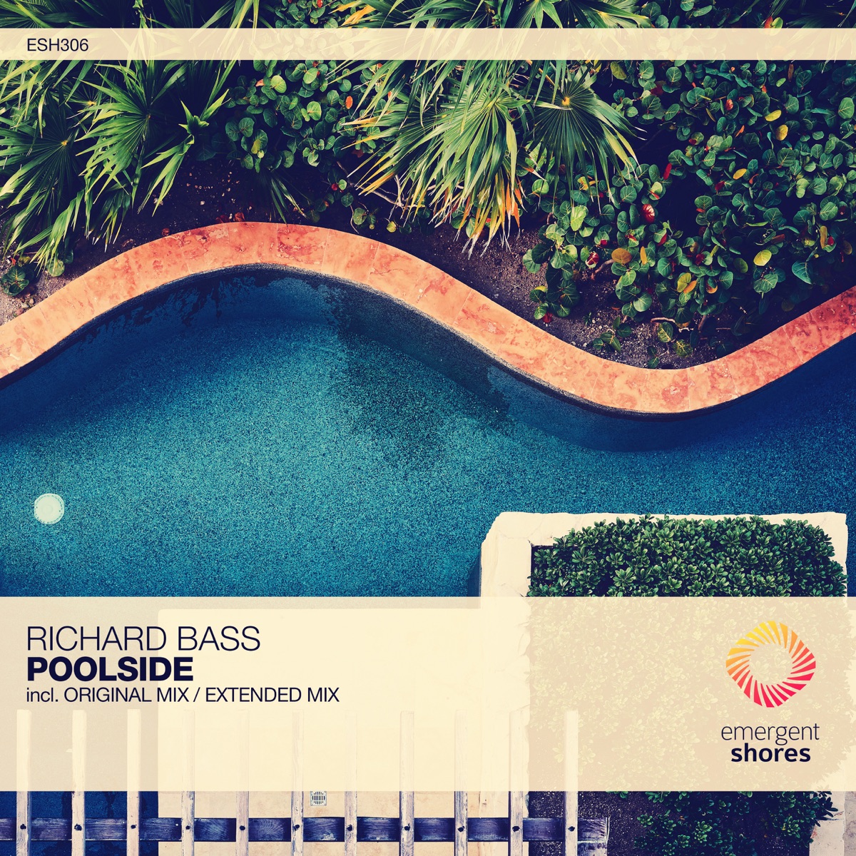 Poolside - Single by Richard Bass album cover