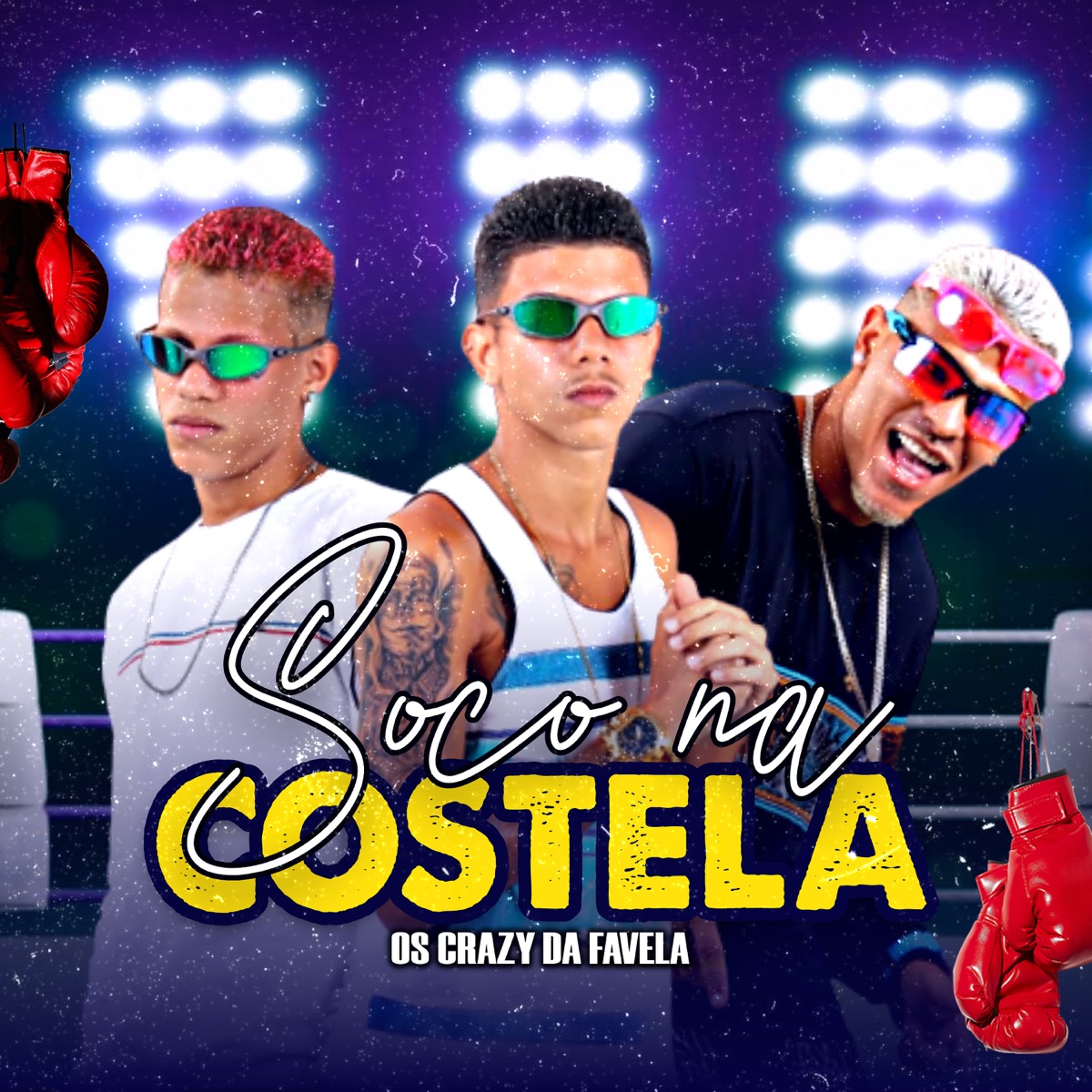 Soco Na Costela - Single by Os Crazy Da Favela album cover