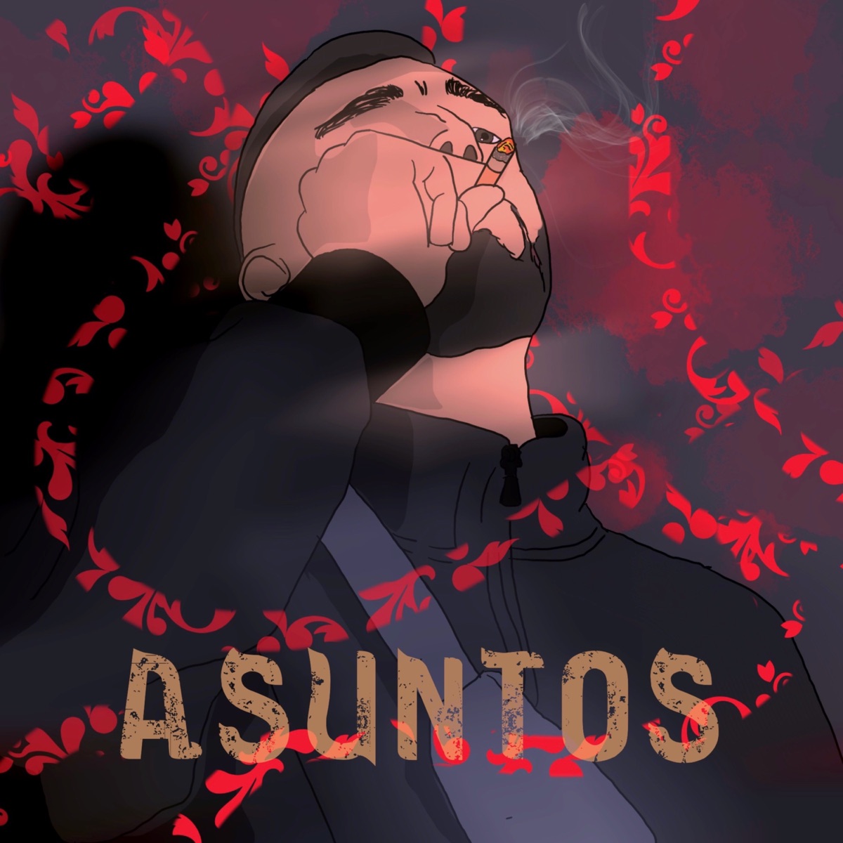 Asuntos - Single by Hassap & Rubio album cover