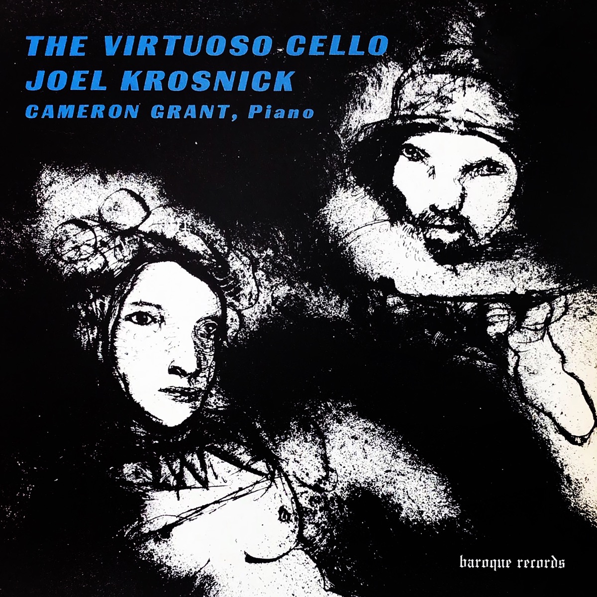 The Virtuoso Cello by Cameron Grant & Joel Krosnick album cover