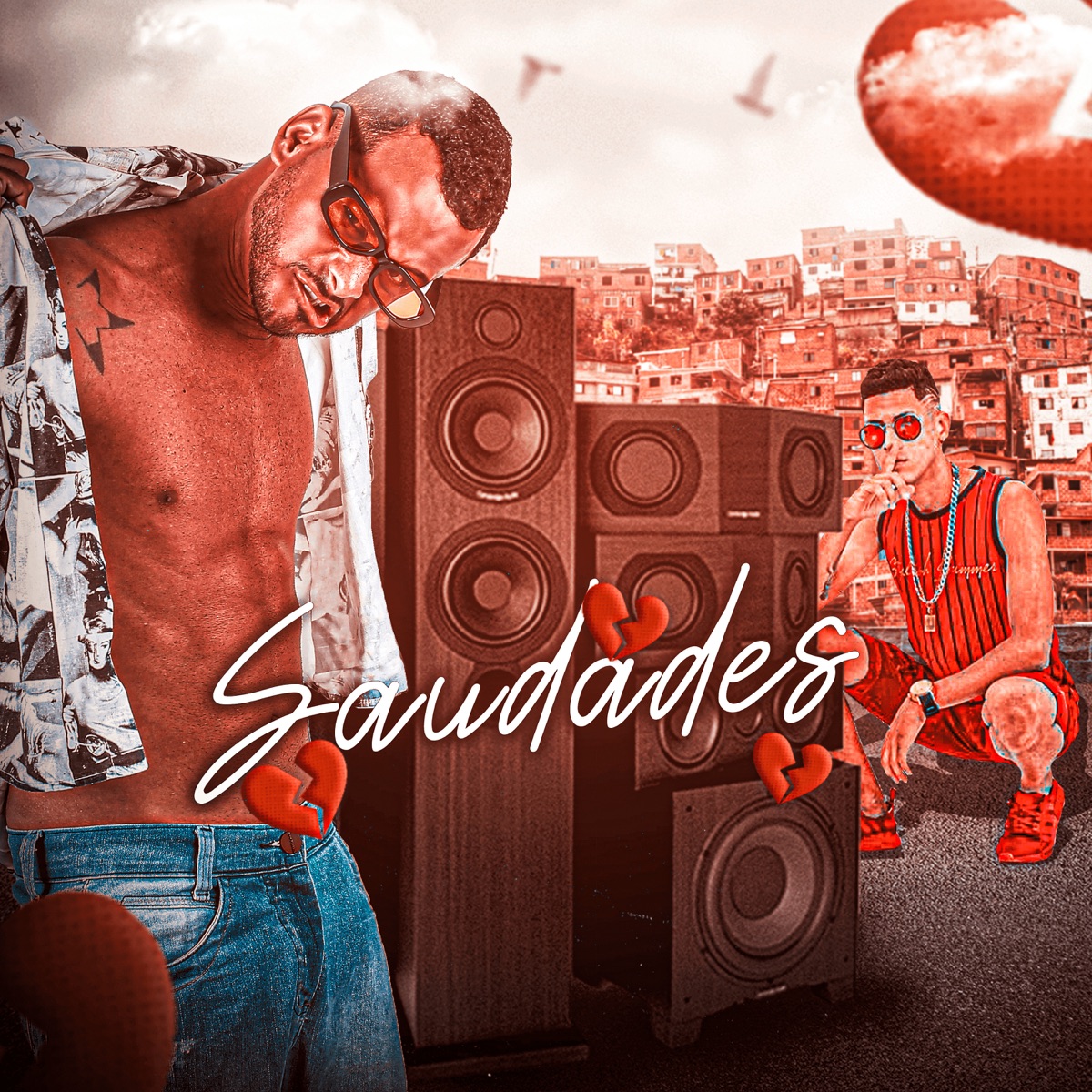 Saudades - Single by Mc Babu & Diogo no Beat album cover