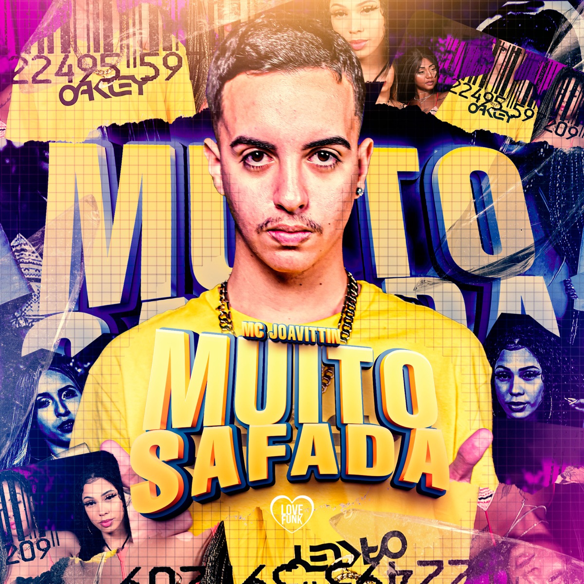 Muito Safada - Single by Mc Jaovittin album cover