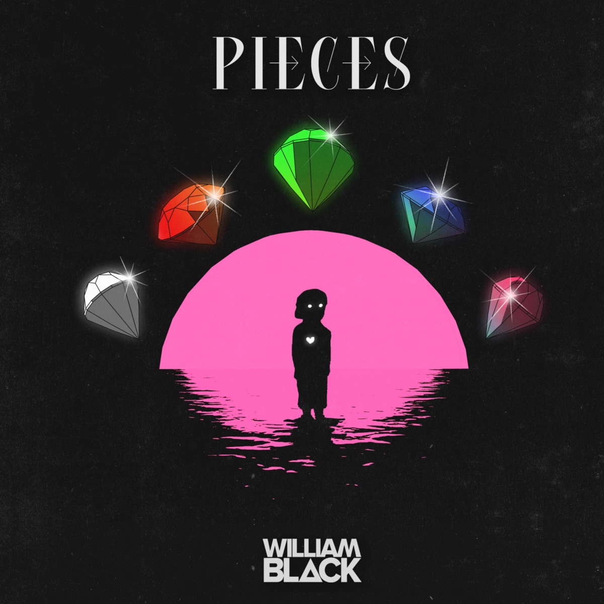 Pieces by William Black album cover