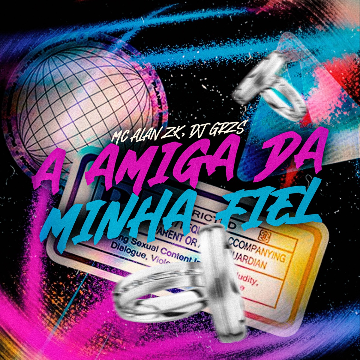 A Amiga da Minha Fiel - Single by DJ GRZS & MC ALAN ZK album cover